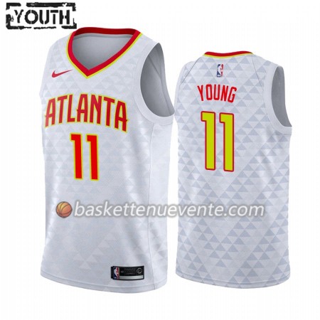 Maillot Basket Atlanta Hawks Trae Young 11 2019-20 Nike Association Edition Swingman - Enfant